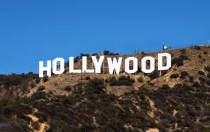 Hollywood sign on hillside