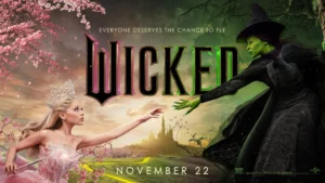 Ariana Grande in Wicked poster